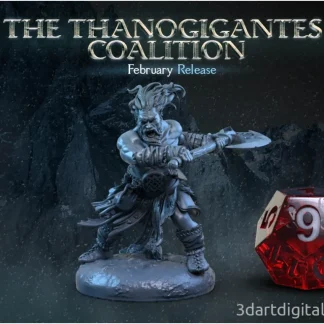 Bjorn Bloodyaxe - Miniature Marvels: Airplane Models & Painted Dice* Miniature