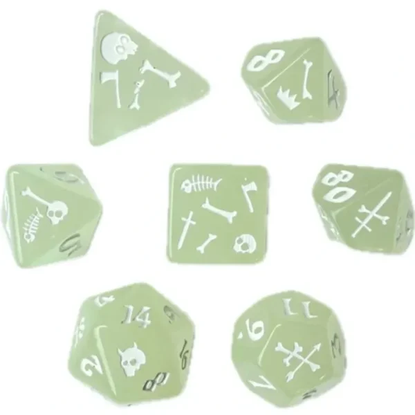 Black Oak Workshop - Gelatinous Cube 7 Set of Dice - Miniature Marvels: Airplane Models & Painted Dice* Shop All