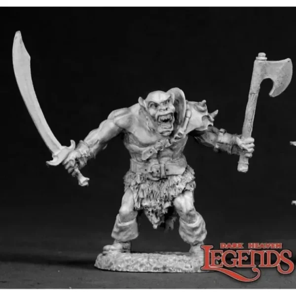 Best Black Orc Warrior: Dark Heaven Legends RPR 02321 - Miniature Marvels: Airplane Models & Painted Dice Miniature