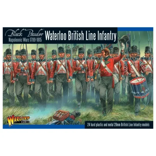 Black Powder - Napoleonic British: Waterloo British Line Infantry - Miniature Marvels: Airplane Models & Painted Dice* Shop All