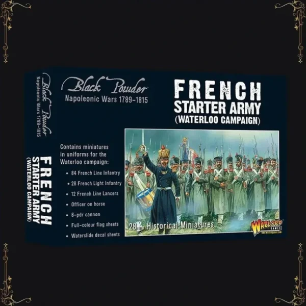 Black Powder - Napoleonic French: French Starter Army (Waterloo Campaign) - Miniature Marvels: Airplane Models & Painted Dice* Shop All