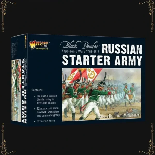 Black Powder - Napoleonic Russians: Russian Starter Army - Miniature Marvels: Airplane Models & Painted Dice* Shop All