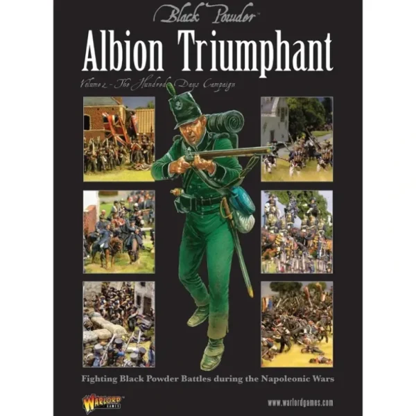 Black Powder Albion Triumphant Volume 2 - The Hundred Days Campaign - Miniature Marvels: Airplane Models & Painted Dice* Shop All