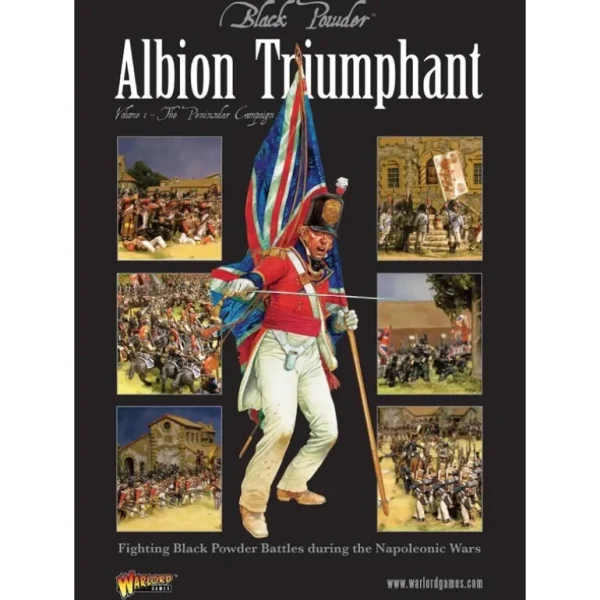 Black Powder Albion Triumphant Volume 1 - The Peninsular Campaign - Miniature Marvels: Airplane Models & Painted Dice* Shop All