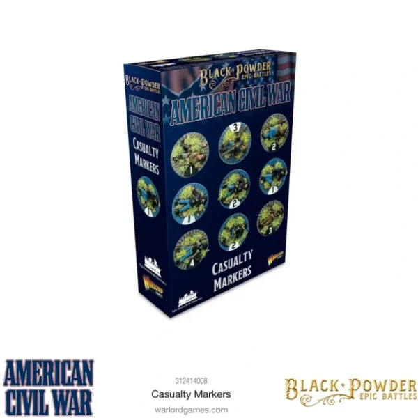 Black Powder Epic Battles - American Civil War: Casualty Markers - Miniature Marvels: Airplane Models & Painted Dice* Shop All