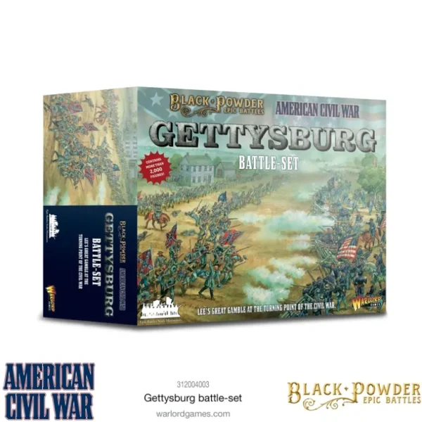 Black Powder Epic Battles - American Civil War: Gettysburg Battle-Set - Miniature Marvels: Airplane Models & Painted Dice* Shop All
