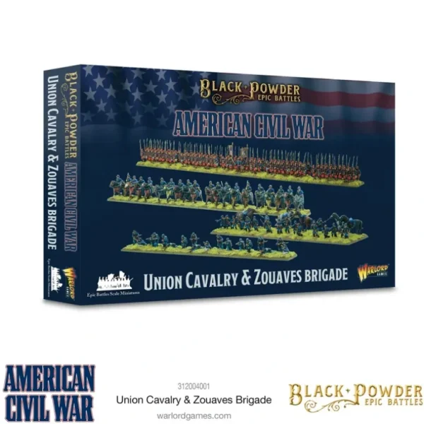 Black Powder Epic Battles - American Civil War: Union Cavalry & Zouaves Brigade - Miniature Marvels: Airplane Models & Painted Dice* Shop All