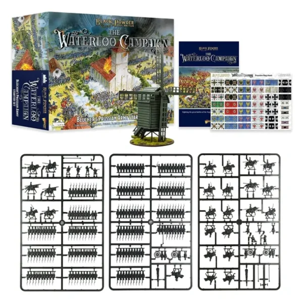 Black Powder Epic Battles - Waterloo: Blcher's Prussian Army Starter Set - Miniature Marvels: Airplane Models & Painted Dice* Shop All