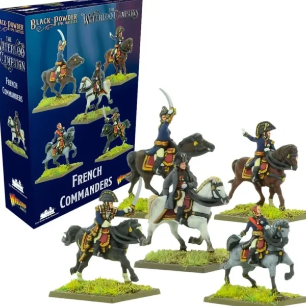 Black Powder Epic Battles - Waterloo: French Commanders - Miniature Marvels: Airplane Models & Painted Dice* Shop All