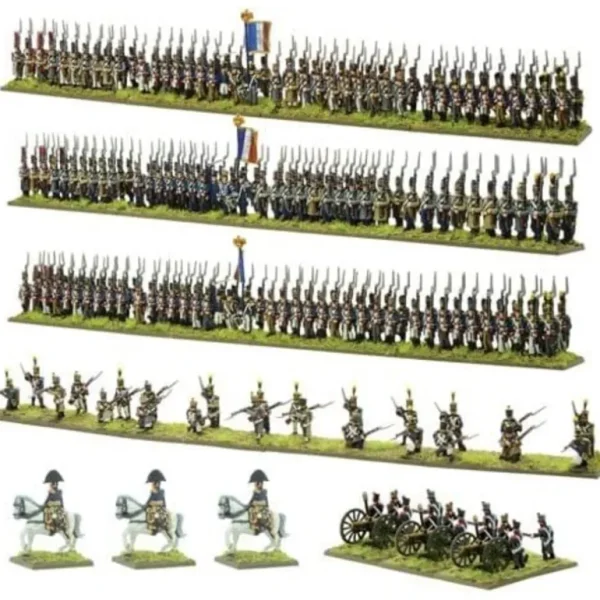 Black Powder Epic Battles - Waterloo: French Infantry Brigade - Miniature Marvels: Airplane Models & Painted Dice* Shop All
