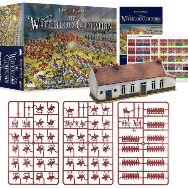 Black Powder Epic Battles - Waterloo: Wellington's British Army Starter Set - Miniature Marvels: Airplane Models & Painted Dice* Shop All