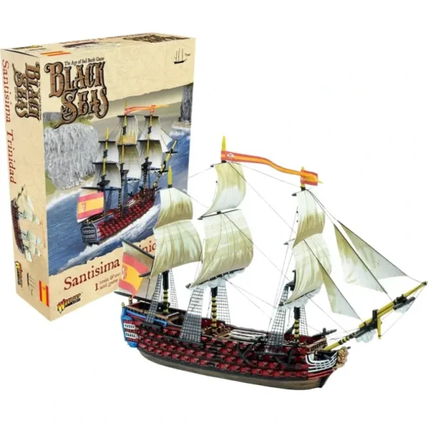 Black Seas - Spanish Fleet: Santisima Trinidad (1770 - 1830) - Miniature Marvels: Airplane Models & Painted Dice* Shop All