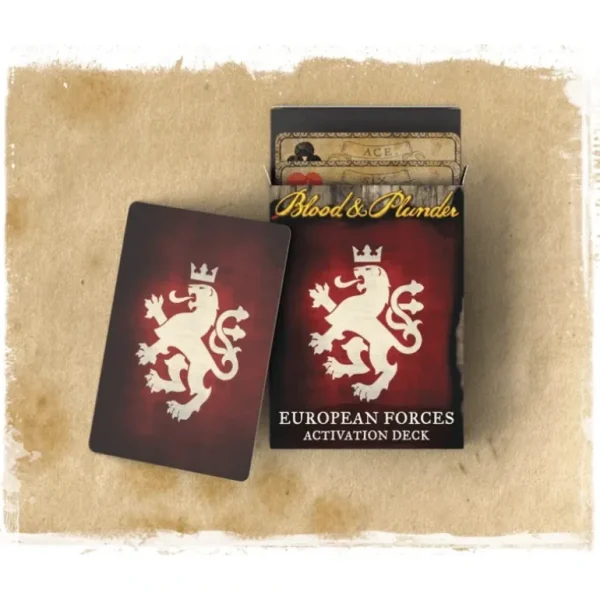 Blood & Plunder: European Forces Activation Deck FGD 0082 - Miniature Marvels: Airplane Models & Painted Dice* Shop All
