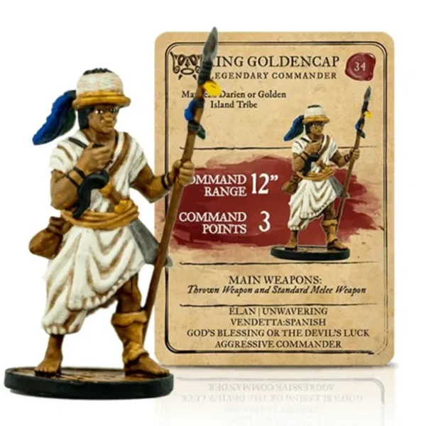 Blood & Plunder: King Golden Cap FGD 0062 - Miniature Marvels: Airplane Models & Painted Dice* Shop All
