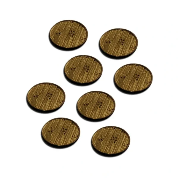 Blood & Plunder: Miniature Bases Set FGD 0099 - Miniature Marvels: Airplane Models & Painted Dice* Shop All