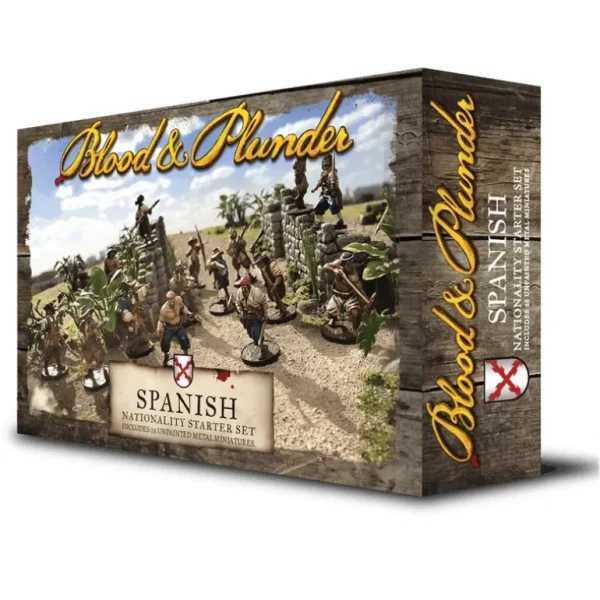 Blood & Plunder: Spanish Nationality Starter Set FGD 0013 - Miniature Marvels: Airplane Models & Painted Dice* Shop All