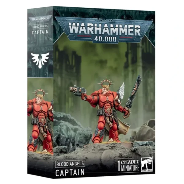 BLOOD ANGELS: CAPTAIN - Miniature Marvels: Airplane Models & Painted Dice* Shop All