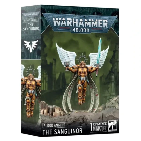 BLOOD ANGELS: THE SANGUINOR - Miniature Marvels: Airplane Models & Painted Dice* Shop All
