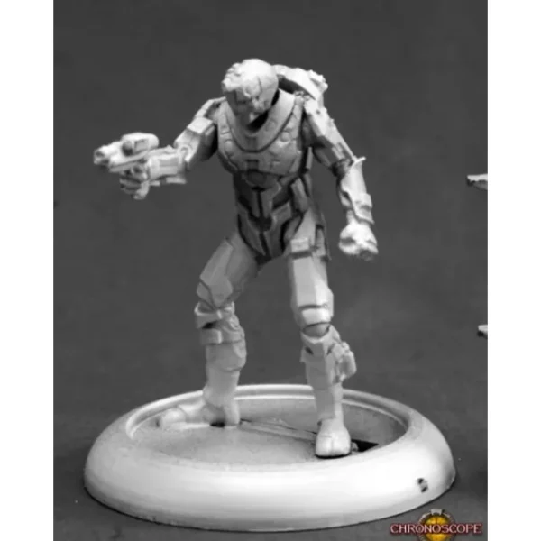 Clearance Blood Nebula Mercenary: Chronoscope RPR 50300 - Miniature Marvels: Airplane Models & Painted Dice Miniature