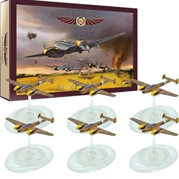 Blood Red Skies - Luftwaffe: Bf 110 Squadron - Miniature Marvels: Airplane Models & Painted Dice* Shop All