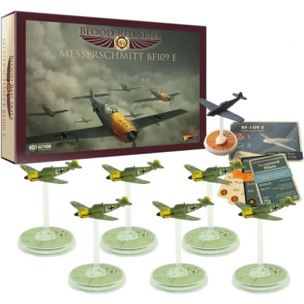Blood Red Skies - Luftwaffe: BF-109 E Squadron - Miniature Marvels: Airplane Models & Painted Dice* Shop All