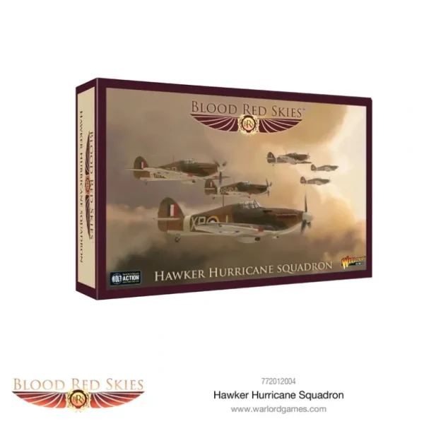 Blood Red Skies - Royal Air Force: Hawker Hurricane Squadron - Miniature Marvels: Airplane Models & Painted Dice* Shop All