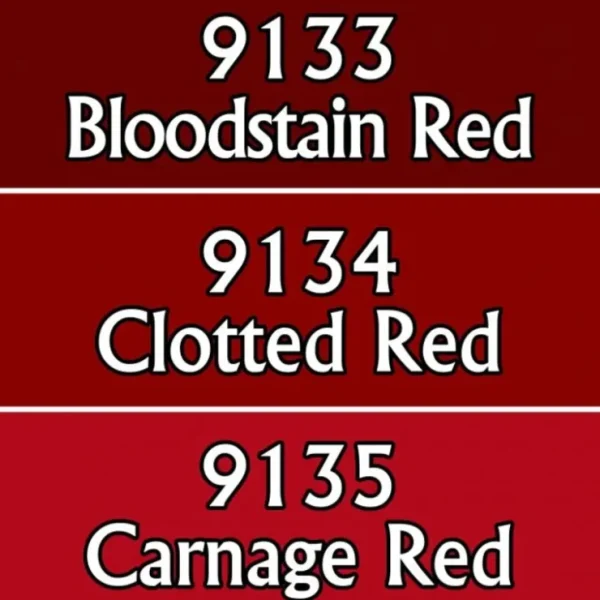 Fashion Bloodthirsty Reds: MSP Triads RPR 09745 - Miniature Marvels: Airplane Models & Painted Dice Paint