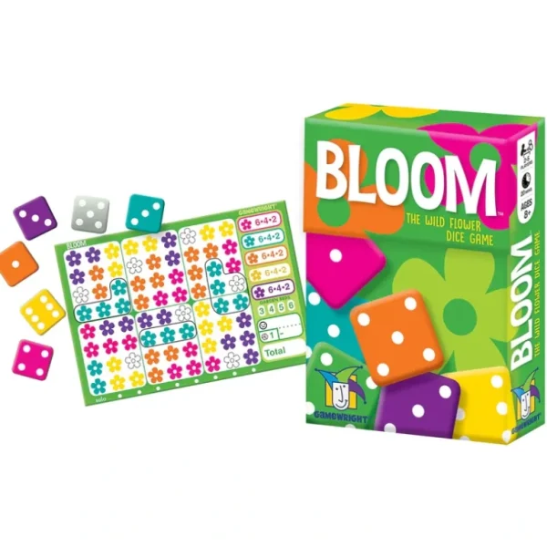 Bloom: The Wild Flower Dice Game GWI 1207D - Miniature Marvels: Airplane Models & Painted Dice* Shop All
