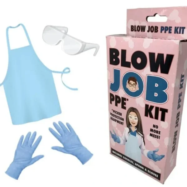 Flash Sale BLOW JOB PPE Kit - No More Mess! ~ Funny Adult Gag Joke Gift - Miniature Marvels: Airplane Models & Painted Dice Egpull