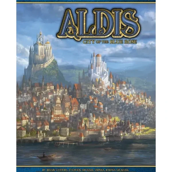 Clearance Blue Rose RPG: Aldis - City of the Blue Rose GRR 6508 - Miniature Marvels: Airplane Models & Painted Dice Role-playing Game