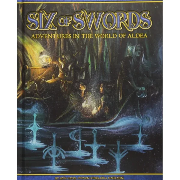 Best Blue Rose: Six of Swords - Adventures in the World of Aldea GRR 6503 - Miniature Marvels: Airplane Models & Painted Dice Role-playing Game