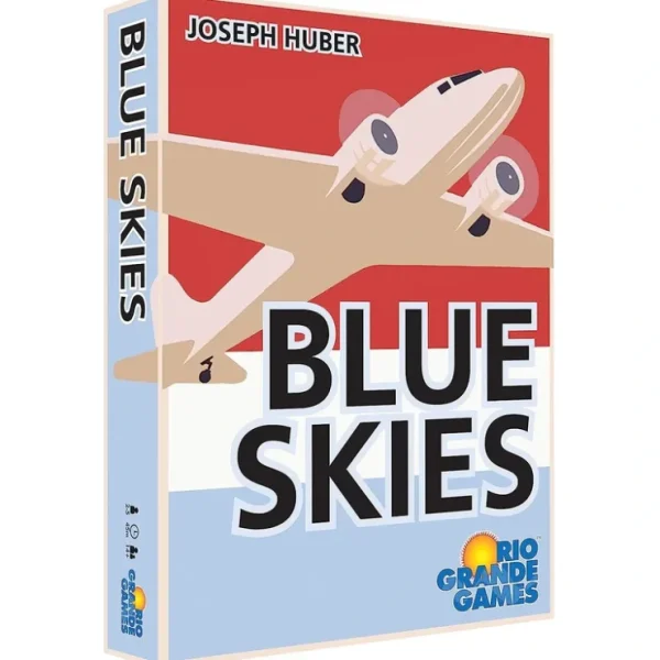 Hot Blue Skies RGG 594 - Miniature Marvels: Airplane Models & Painted Dice Board Game