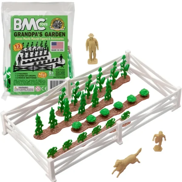 BMC Toys 67004 Classic Marx Grandpas Garden - Miniature Marvels: Airplane Models & Painted Dice* Airplane Model
