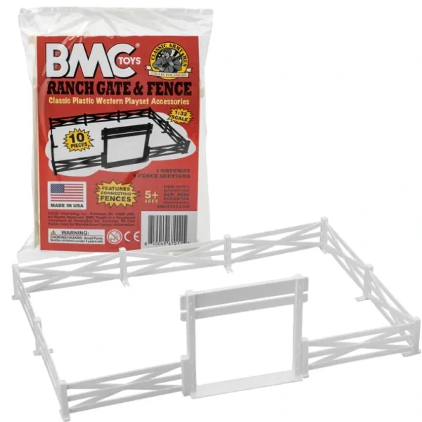 BMC Toys 67011 Ranch Gate & Fence - Miniature Marvels: Airplane Models & Painted Dice* Airplane Model