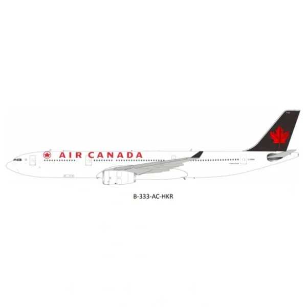B-Models B-333-AC-HKR 1:200 Air Canada Airbus A330-300 C-GHKR - Miniature Marvels: Airplane Models & Painted Dice* Airplane Model