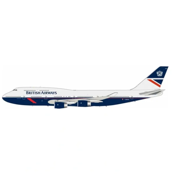 *B-Models B-744-BNLN 1:200 British Airways Boeing 747-400 G-BNLN - Miniature Marvels: Airplane Models & Painted Dice* Airplane Model
