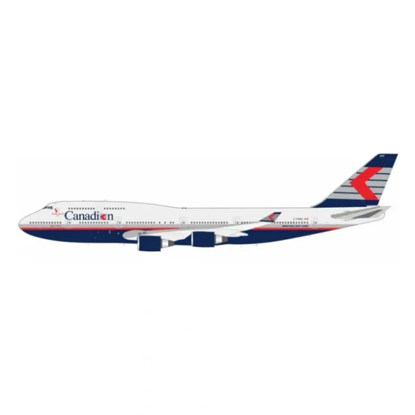B-Models B-744-FGHZ 1:200 Canadian Airlines Boeing 747-4F6 C-FGHZ - Miniature Marvels: Airplane Models & Painted Dice* Airplane Model