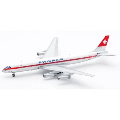 B-Models B-862-IDG-P 1:200 SWISSAIR DC8-62 HB-IDG - Miniature Marvels: Airplane Models & Painted Dice* Airplane Model