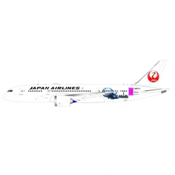 B-Models B-787-837J 1:200 JAL Boeing 787-800 JA837J - Miniature Marvels: Airplane Models & Painted Dice* Airplane Model
