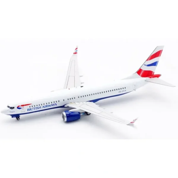 B-Models B-738M-ZCA 1:200 British Airways Boeing 737-8MAX ZS-ZCA - Miniature Marvels: Airplane Models & Painted Dice* Airplane Model