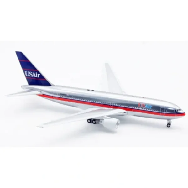 B-Models B-762-1123P USAir Boeing 767-201ER N648US Polished - Miniature Marvels: Airplane Models & Painted Dice* Airplane Model