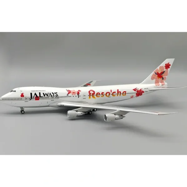 B-Models B-742-RES-8149 1:200 JALways - Reso`cha Boeing 747-246B JA8149 - Miniature Marvels: Airplane Models & Painted Dice* Airplane Model