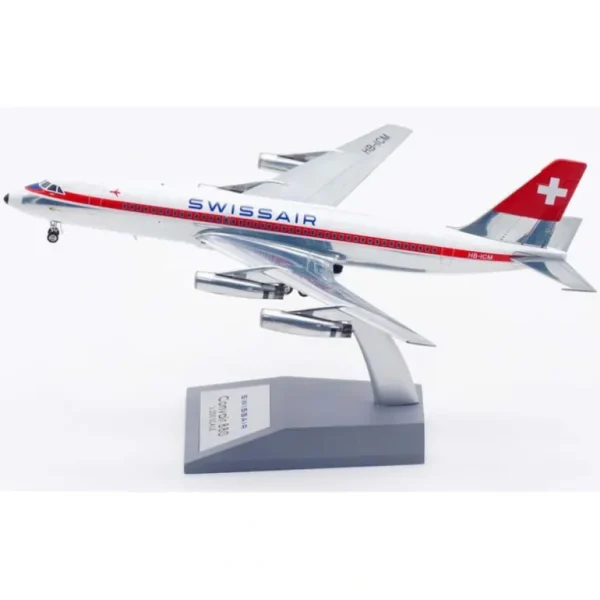 B-Models B-SR-880-ICM-P 1:200 Swissair Convair CV-880M (22M-3) HB-ICM - Miniature Marvels: Airplane Models & Painted Dice* Airplane Model