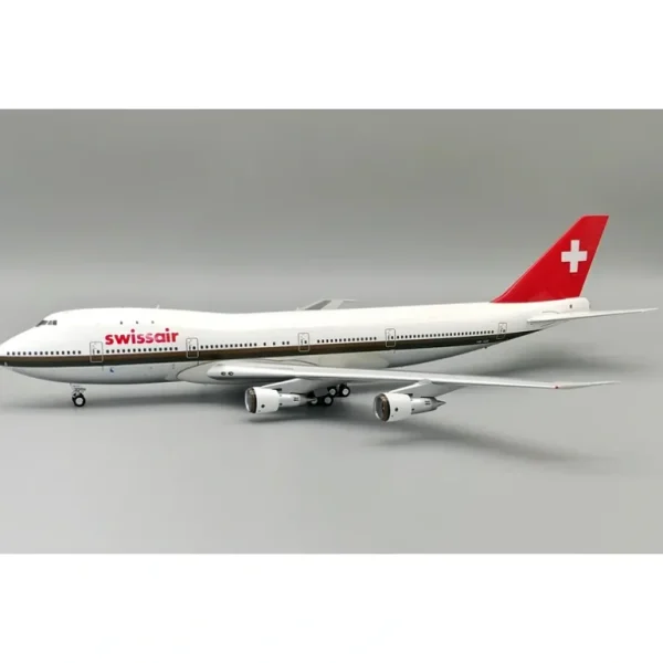 B-Models B-742-SR-IGB 1:200 Swissair Boeing 747-257B HB-IGB - Miniature Marvels: Airplane Models & Painted Dice* Airplane Model