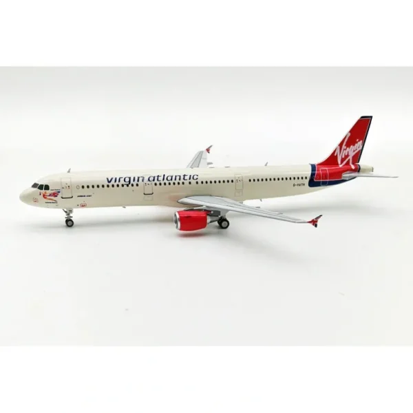 B-Models B-321-VR-ATH 1:200 Virgin Atlantic Airbus A321-211 - Miniature Marvels: Airplane Models & Painted Dice* Airplane Model