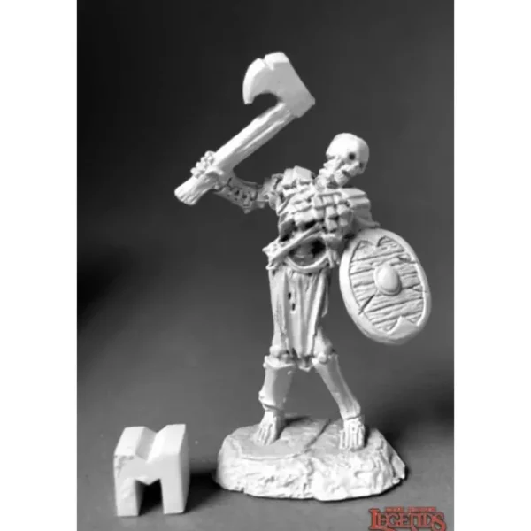 Sale Bog Skeleton (Axe & Shield): Dark Heaven Legends RPR 03901 - Miniature Marvels: Airplane Models & Painted Dice Miniature