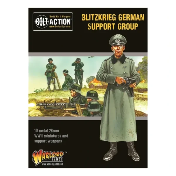 Bolt Action - Germany: Blitzkrieg German Support Group - Miniature Marvels: Airplane Models & Painted Dice* Shop All