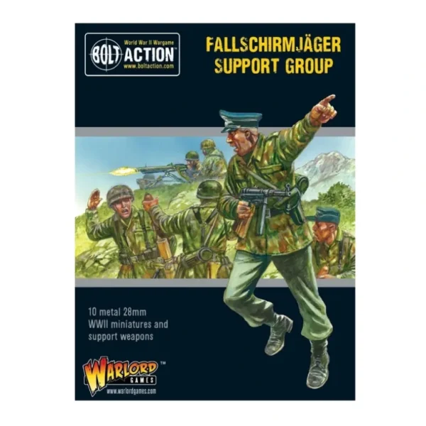 Bolt Action - Germany: Fallschirmjager Support Group - Miniature Marvels: Airplane Models & Painted Dice* Shop All
