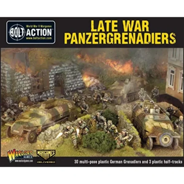 Bolt Action - Germany: Late War Panzergrenadiers - Miniature Marvels: Airplane Models & Painted Dice* Shop All