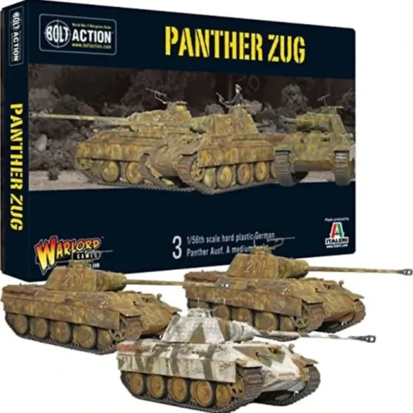 Bolt Action - Germany: Panther Zug - Miniature Marvels: Airplane Models & Painted Dice* Shop All